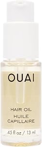 OUAI Hair Oil Travel Size - Hair Heat Protectant Oil for Frizz Control - Adds Shine and Sm