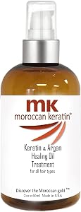 MOROCCAN KERATIN Argan Healing Oil Treatment Adds Shine & Conditions Hair Repairs Reju