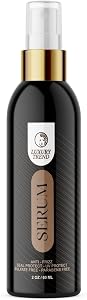 LUXURY TREND Anti-Frizz Hair Serum, Leave-In Treatment with Olive Oil, Collagen, Silk &