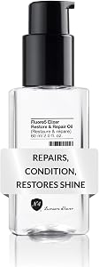 Number 4 Hair Oil, Fluoro5 Elixir Restore & Repair, Anti Frizz Serum for Damaged Hair,
