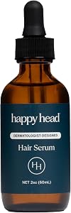 Happy Head Hair Serum for Men & Women with Procapil Biotin, Ashwagandha & Collagen