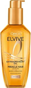 L'Oréal Paris Elvive Extraordinary Oil Miracle Hair Serum, Intense Nourishment, Up to 6x m