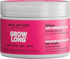 Marc Anthony Deep Conditioning Hair Mask for Dry & Damaged Hair, Grow Long Biotin - Ar