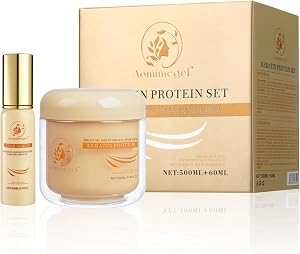 Aomimegel Hair Mask Argan Oil Set Deep Repair Conditioning Collagen Hair Treatment for Dry