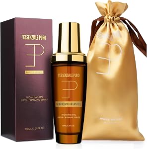 LEPURO Dubai Premium Moroccan Argan Hair Oil & Body Elixir - Lightweight Treatment for