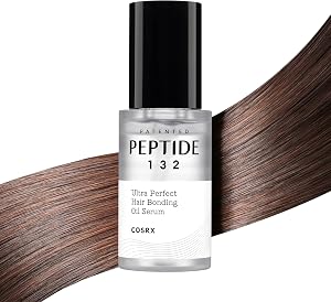 COSRX PEPTIDE 132 Hair Bonding Oil Serum, Travel Size Keratin Treatment for Frizzy, Damage